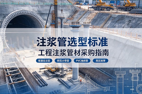 信州注浆管选型标准